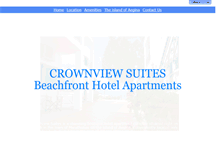 Tablet Screenshot of crownviewsuites.com